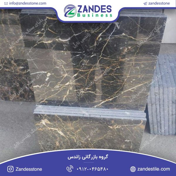 سنگ تایل مرمریت بلک آرتا