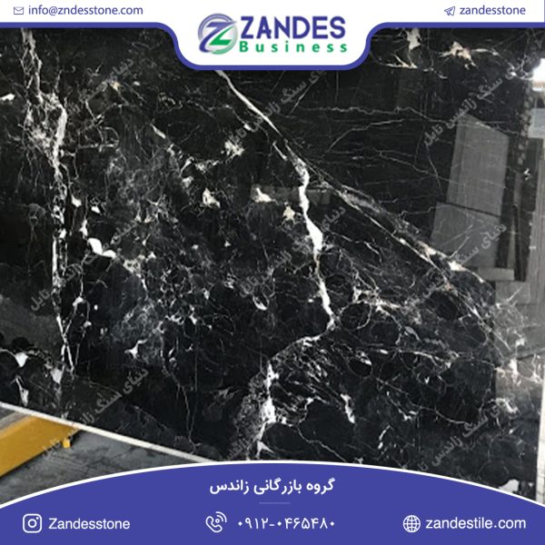 سنگ اسلب مرمریت تری دی بلک